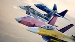 Самолёты из Ace Combat 8: Wings of Theve — изображение PlayStation Blog