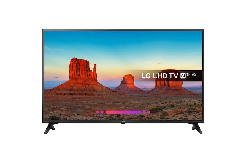 Телевизор LG — иллюстрация серии UK62