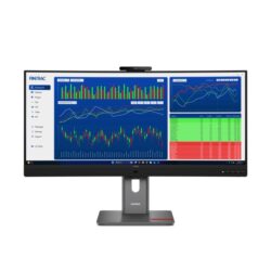 Монитор Lenovo ThinkVision P34WD-4v с веб-камерой