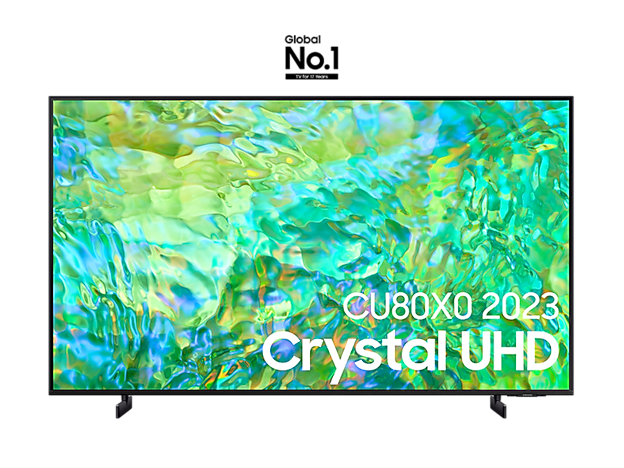 Телевизор серии Samsung CU8000 — иллюстрация серии