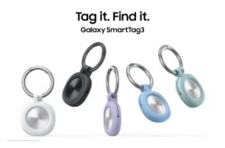 Samsung Galaxy SmartTag3 с кольцами и защитными аксессуарами
